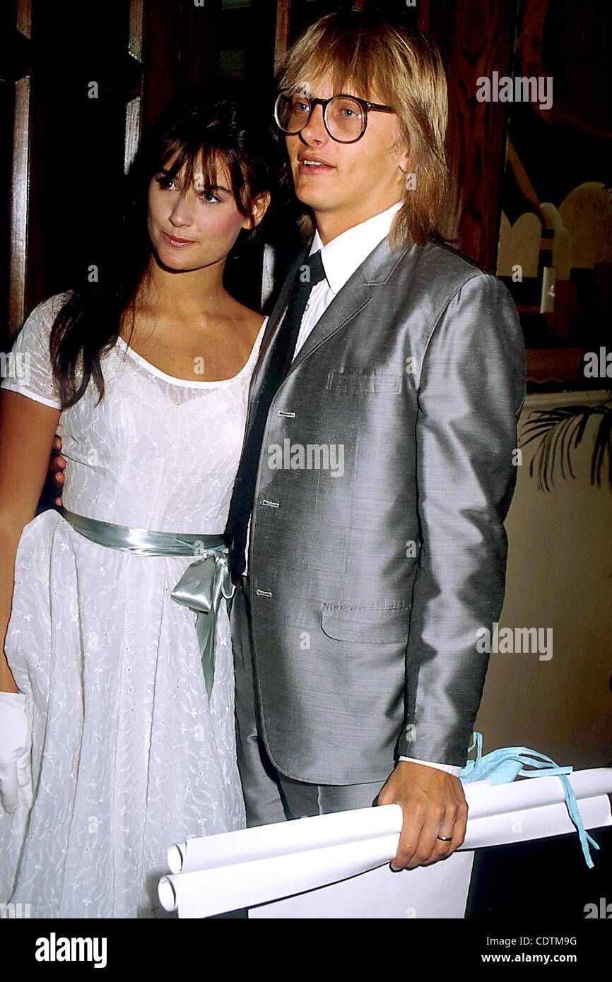 Jan. 1, 2011 - Hollywood, California, U.S. - DEMI MOORE W/FIRST HUSBAND