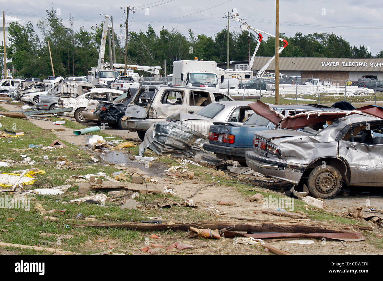 May 1, 2011 - Tuscaloosa, Al, U.S - A devastating tornado went through ...