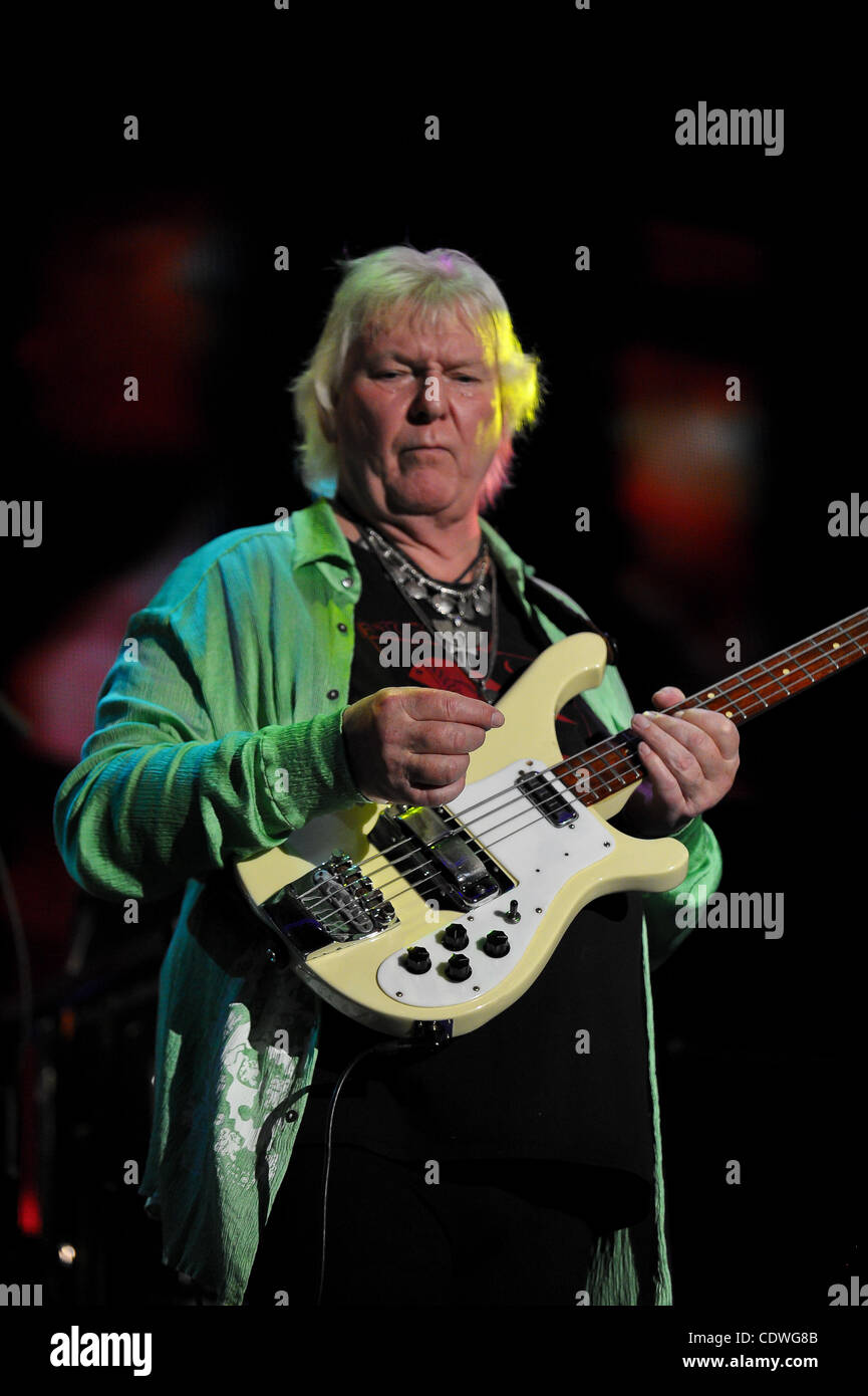 July 15, 2011 Orange Beach, Alabama, U.S Yes bassist Chris Squire performs at The Wharf in