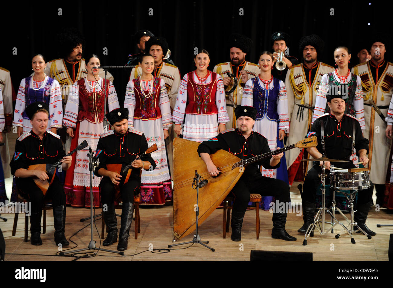 July 20,2011.Sochi,Russia.Pictured: The State Academic Kuban Cossack ...