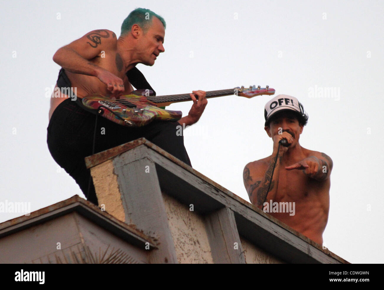 July 30, 2011 Venice, California, U.S Red Hot Chili Peppers band