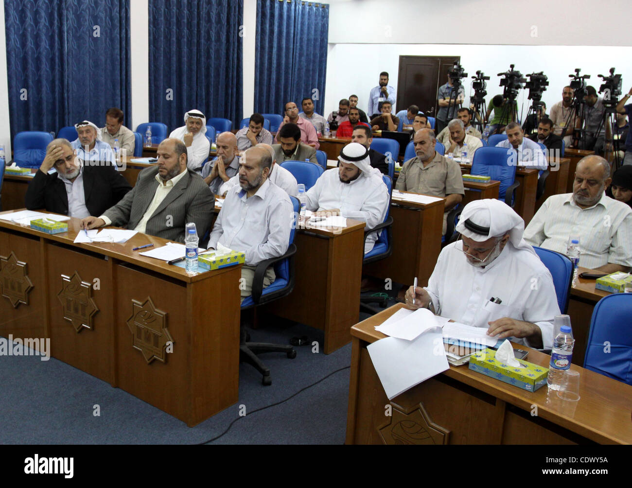 Palestinian Legislative Council members of the mass of change and