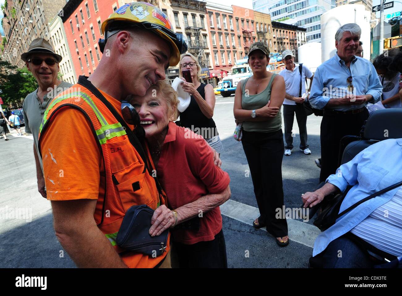 Aug. 17, 2011 Manhattan, New York, U.S. GARY RUSSO greets fans