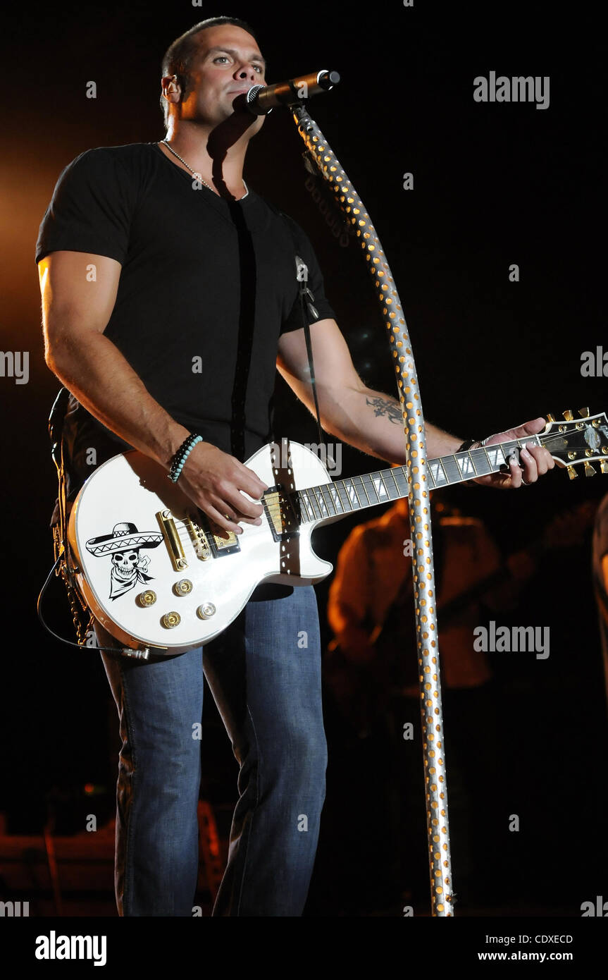August 18, 2011. Country music recording artists Montgomery Gentry performed a live concert at the Chumash Casino Resort in Santa Ynez, CA.(Credit Image: © John Pyle/Cal Sport Media/ZUMAPRESS.com) Stock Photo