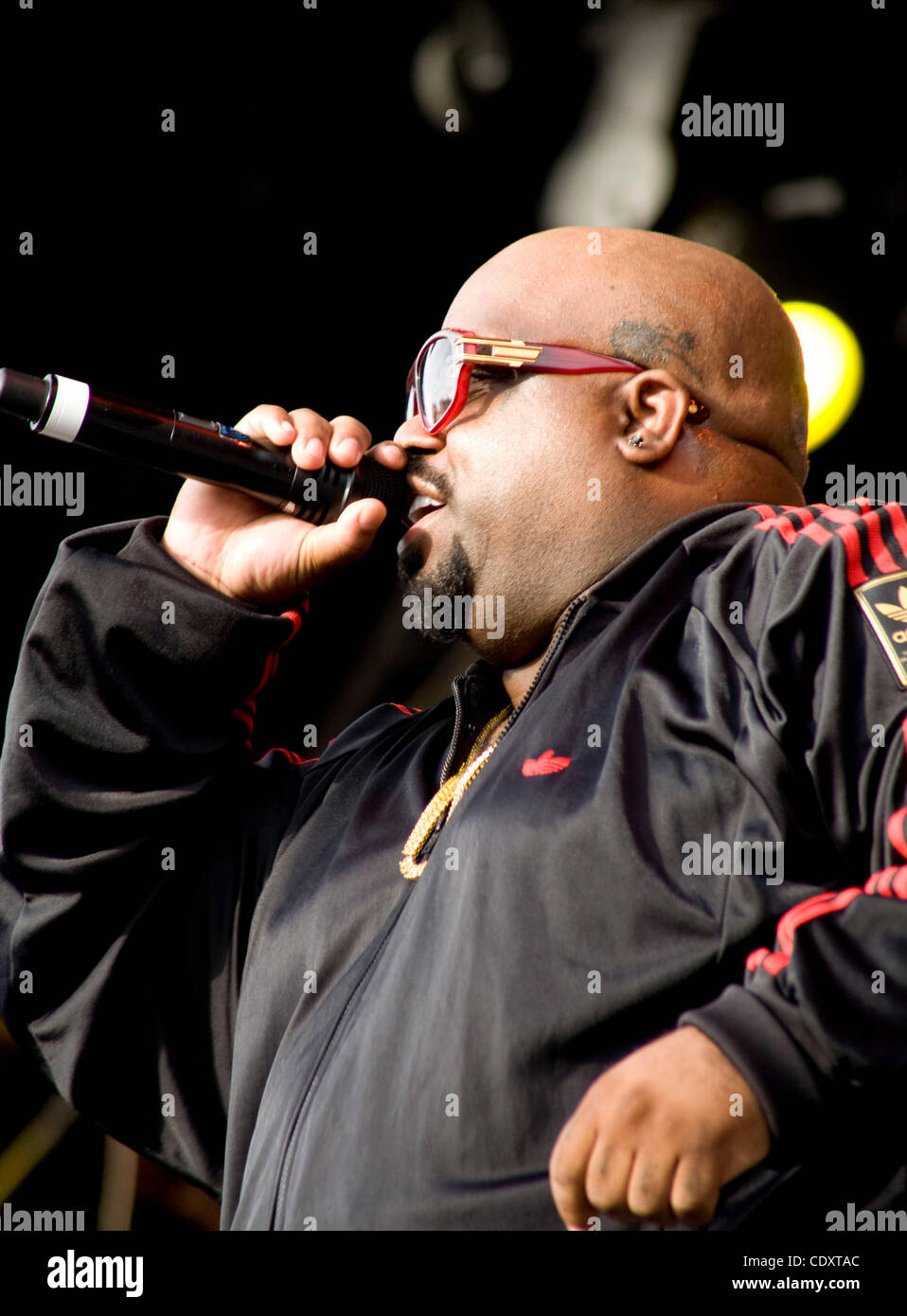 Sep. 17, 2011 - Austin, Texas, U.S. - CEE LO GREEN performs live at ...