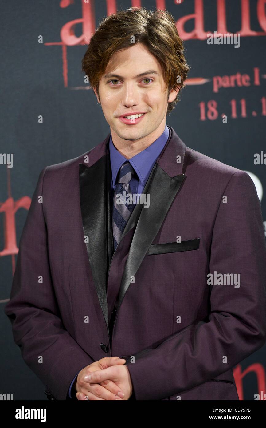 Oct. 28, 2011 - Madrid, Spain - Actor Jackson Rathbone attends The ...