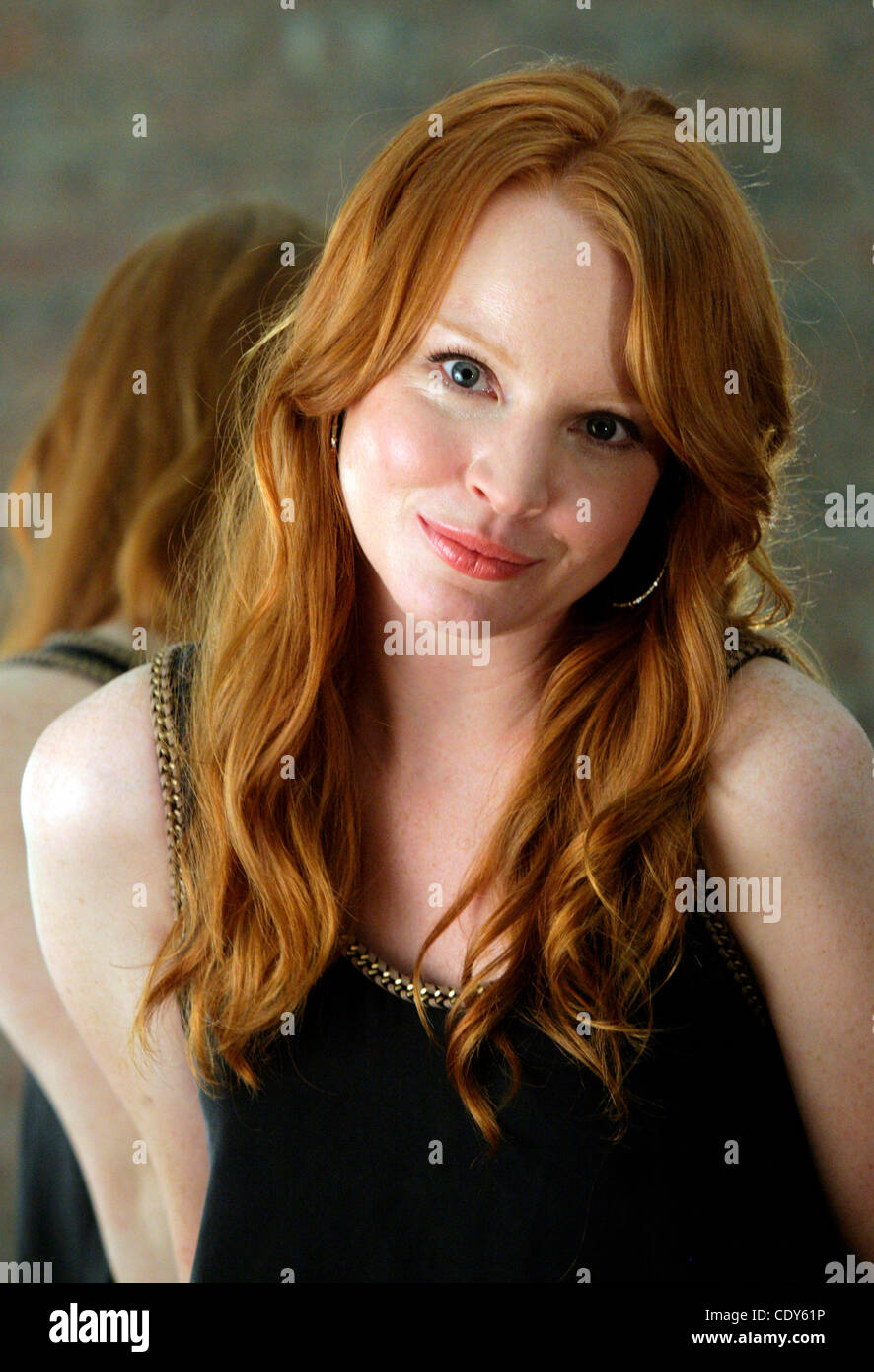 Nov. 4, 2011 - New York, NY, U.S. - Actress LAUREN AMBROSE, best known for the character Claire Fisher in the television series ''Six Feet Under,''  has been cast as Fanny Brice, the actress and comedian made famous by Barbara Streisand in the musical ''Funny Girl.'' The revival is scheduled for a t Stock Photo