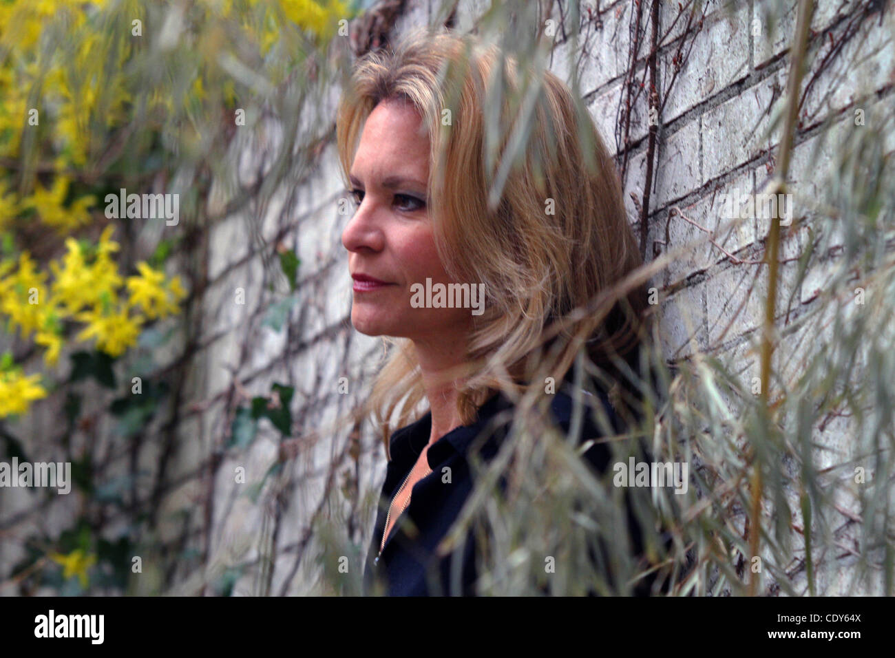 Nov. 10, 2011 - Brooklyn, NY, U.S. - Author ALEXANDRA STYRON, who has written ''Reading My Father,''  a memoir about growing up In Connecticut as the youngest of the four children of famed novelist WIlliam Styron and political activist Rose Styron..Photographed at home in New York......Photo by Stan Stock Photo