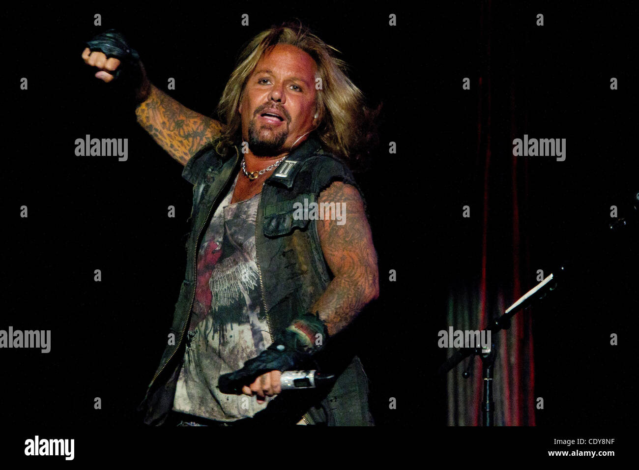 Sep. 24, 2011 Melbourne, Australia VINCE NEIL, lead singer of