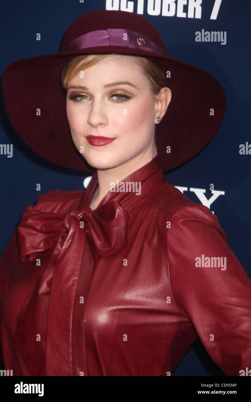 Oct. 5, 2011 - New York, New York, U.S. - Actress EVAN RACHEL WOOD ...