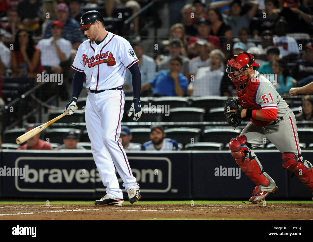 Baseball player Freddie Freeman surprises a young Phillies fan who