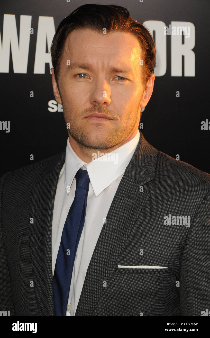 Joel edgerton warrior premiere hi-res stock photography and images - Alamy