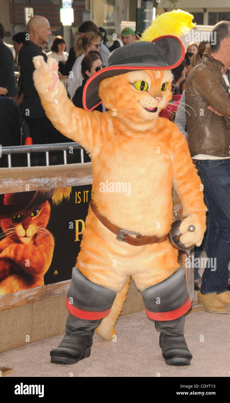 Oct. 22, 2011 - Los Angeles, California, U.S. - Attending The Los Angeles Premiere of Dreamworks Animation's ''Puss In Boots'' held at the Regency Village Theater in Westwood, California on 10/23/11. 2011(Credit Image: © D. Long/Globe Photos/ZUMAPRESS.com) Stock Photo