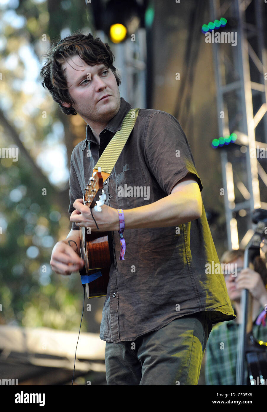 Aug 14, 2011 - San Francisco, California; USA - Musician ZACH CONDON of the  band Beirut performs live as part of the 2011 Outside Lands Music Festival  that is taking place at