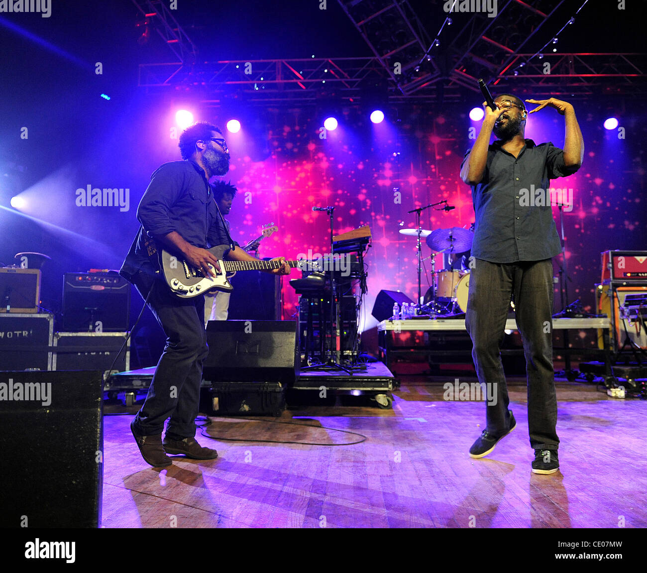 Sept. 10, 2011 - Columbia, Maryland; USA - Singer TUNDE ADEBIMPE and 