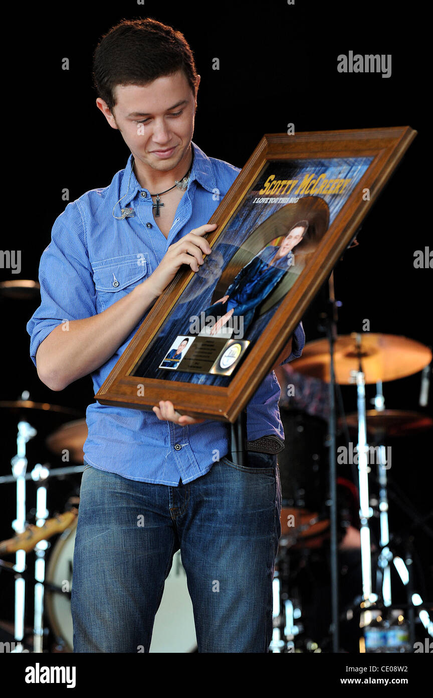 Oct 7, 2011 Raleigh, North Carolina; USA American Idol Winner