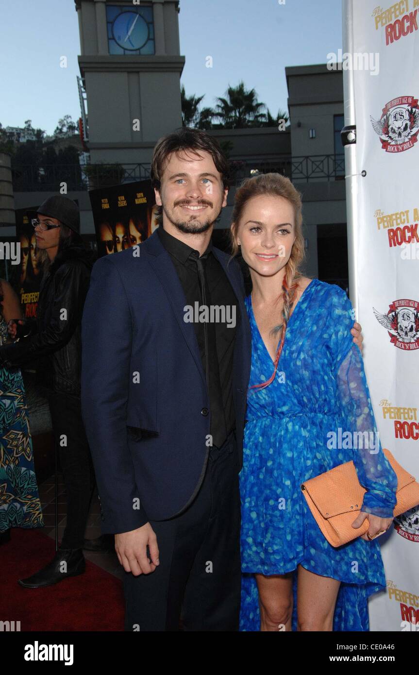 Aug. 4, 2011 - Hollywood, California, U.S. - Jason Ritter and Taryn ...