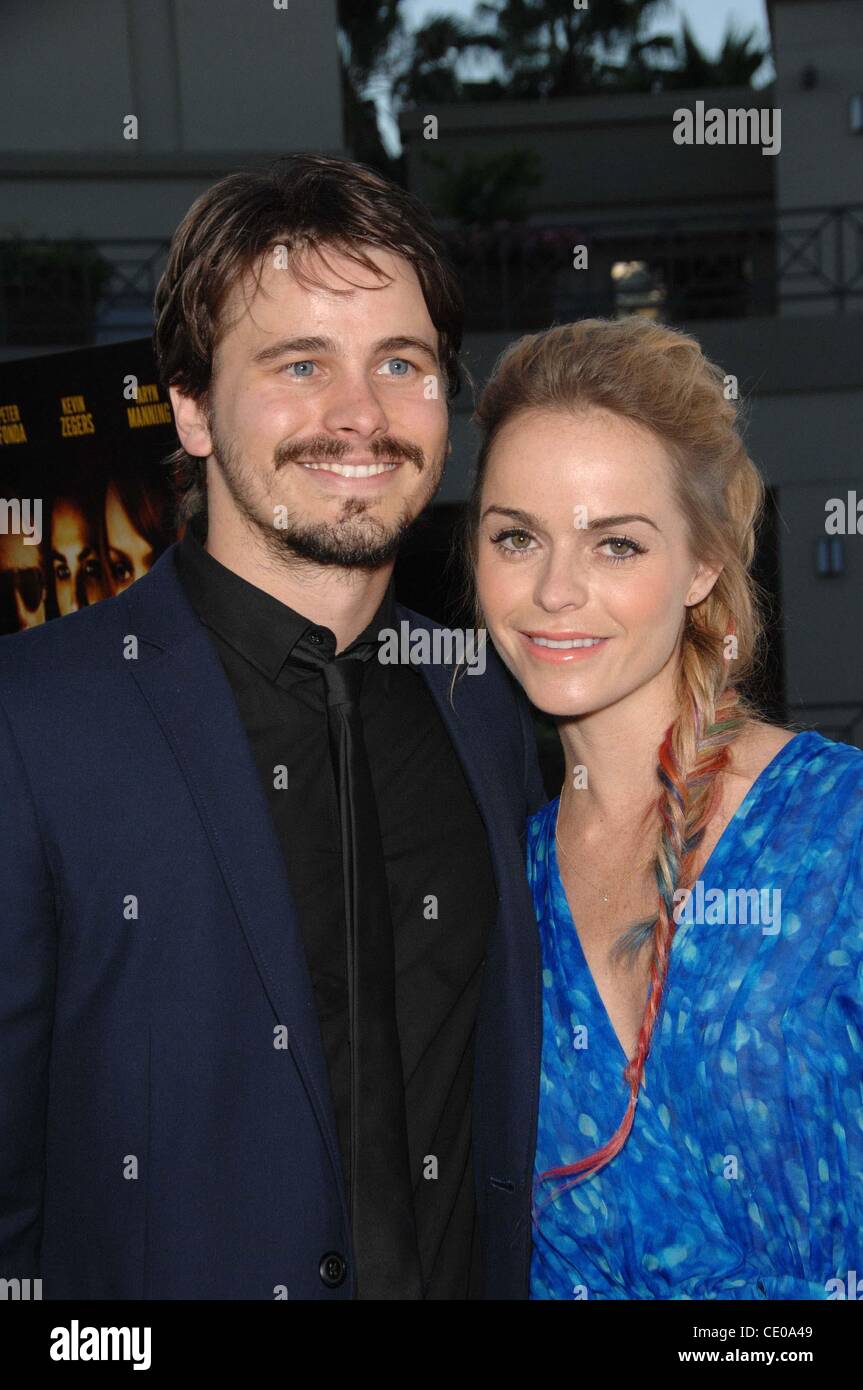 Aug. 4, 2011 - Hollywood, California, U.S. - Jason Ritter and Taryn ...