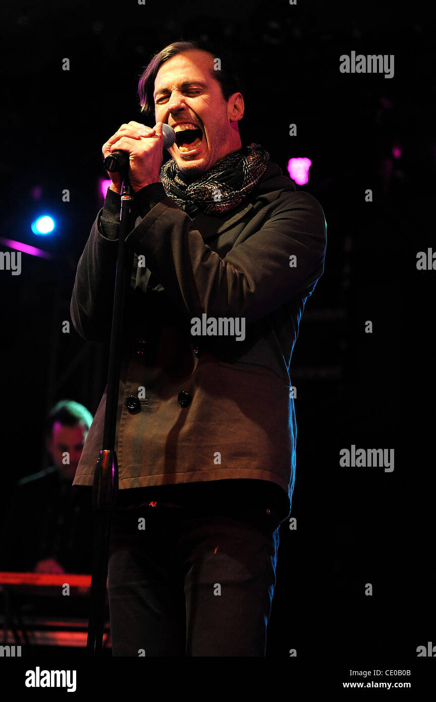 Oct 28, 2011 - New Orleans, Louisiana; USA - Singer MICHAEL FITZPATRICK ...
