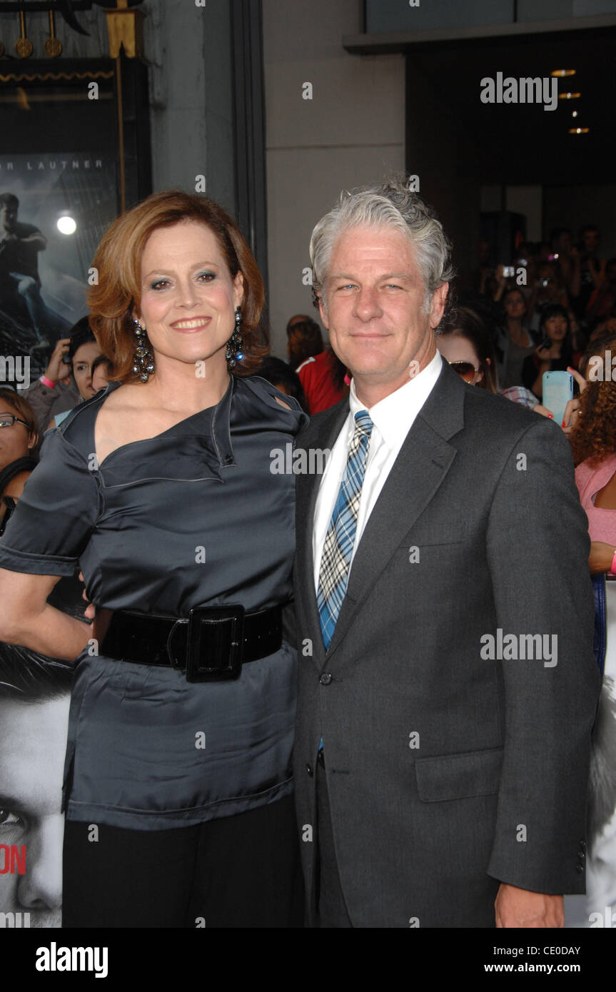 Sept. 16, 2011 - Hollywood, California, U.S. - Sigourney Weaver and Jim ...