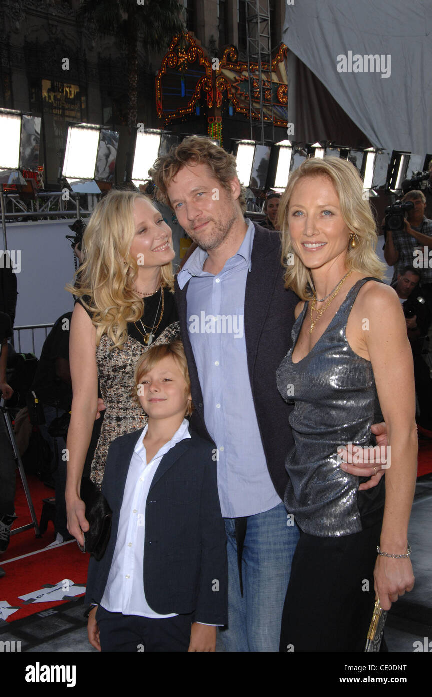Sept. 25, 2011 - Hollywood, California, U.S. - Anne Heche, Homer Laffoon  and James Tupper during the World Premiere of IRIS ÃƒÂ A Journey Into The  World of Cinema, by Cirque du