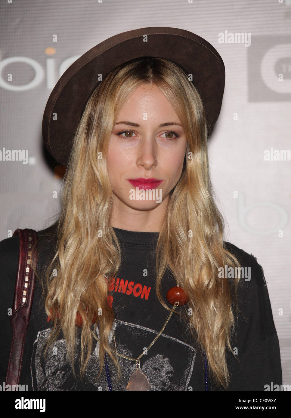 Sept. 10, 2011 - Burbank, California, U.S. - Gillian Zinser arrives for the CW Premiere Party held on the Warner Brothers Studio Lot. (Credit Image: © Lisa O'Connor/ZUMAPRESS.com) Stock Photo