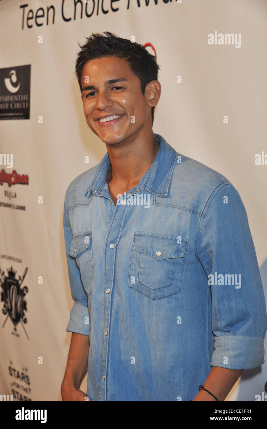 Aug 07, 2011 - Los Angeles, California, U.S. - BRONSON PELLETIER at the 2011 Rolling Stones Teen Choice Awards After Party at the Rolling Stone Lounge on Aug. 7, 2011. (Credit Image: &#169; Chelsea Sektnan/ZUMAPRESS.com) Stock Photo