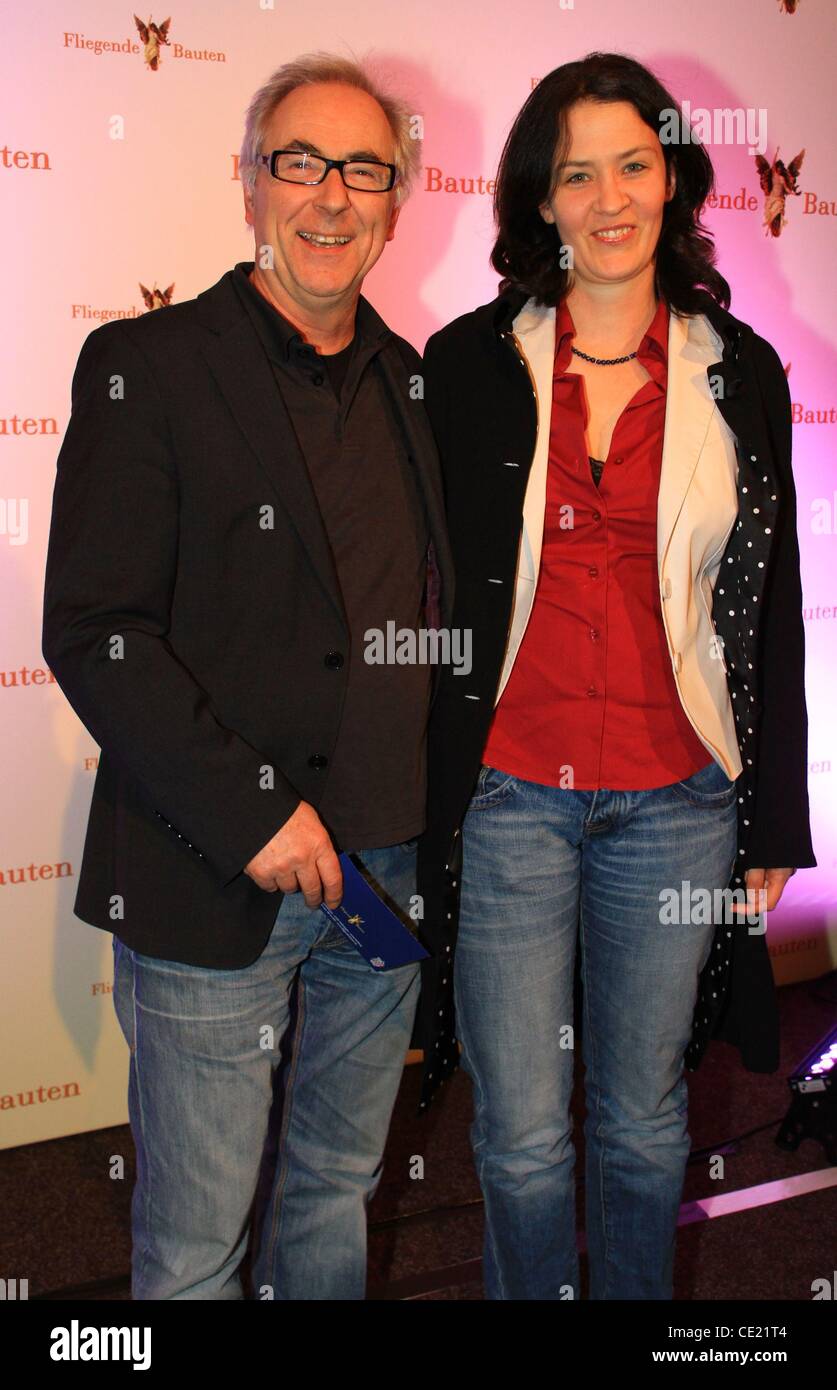 Peter Timm and Christiane at premiere at Fliegende Bauten. Germany - 09.02.2011 Stock Photo -