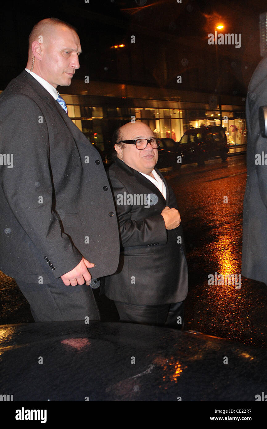 Danny DeVito outside Borchardt restaurant. Berlin, Germany - 05.02.2011
