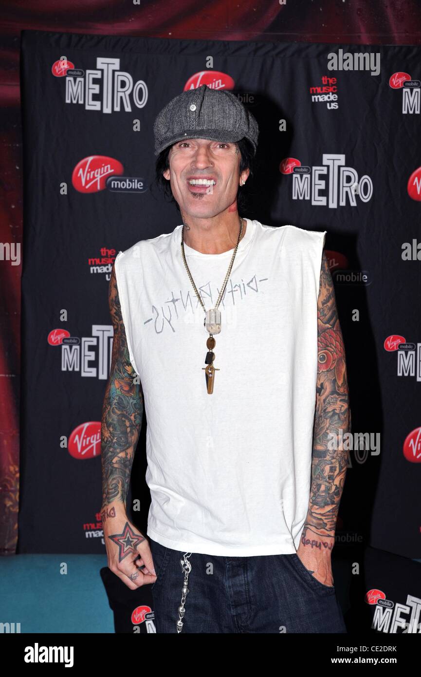 Tommy Lee At Virgins 10th Birthday Party At Metro Sydney Australia