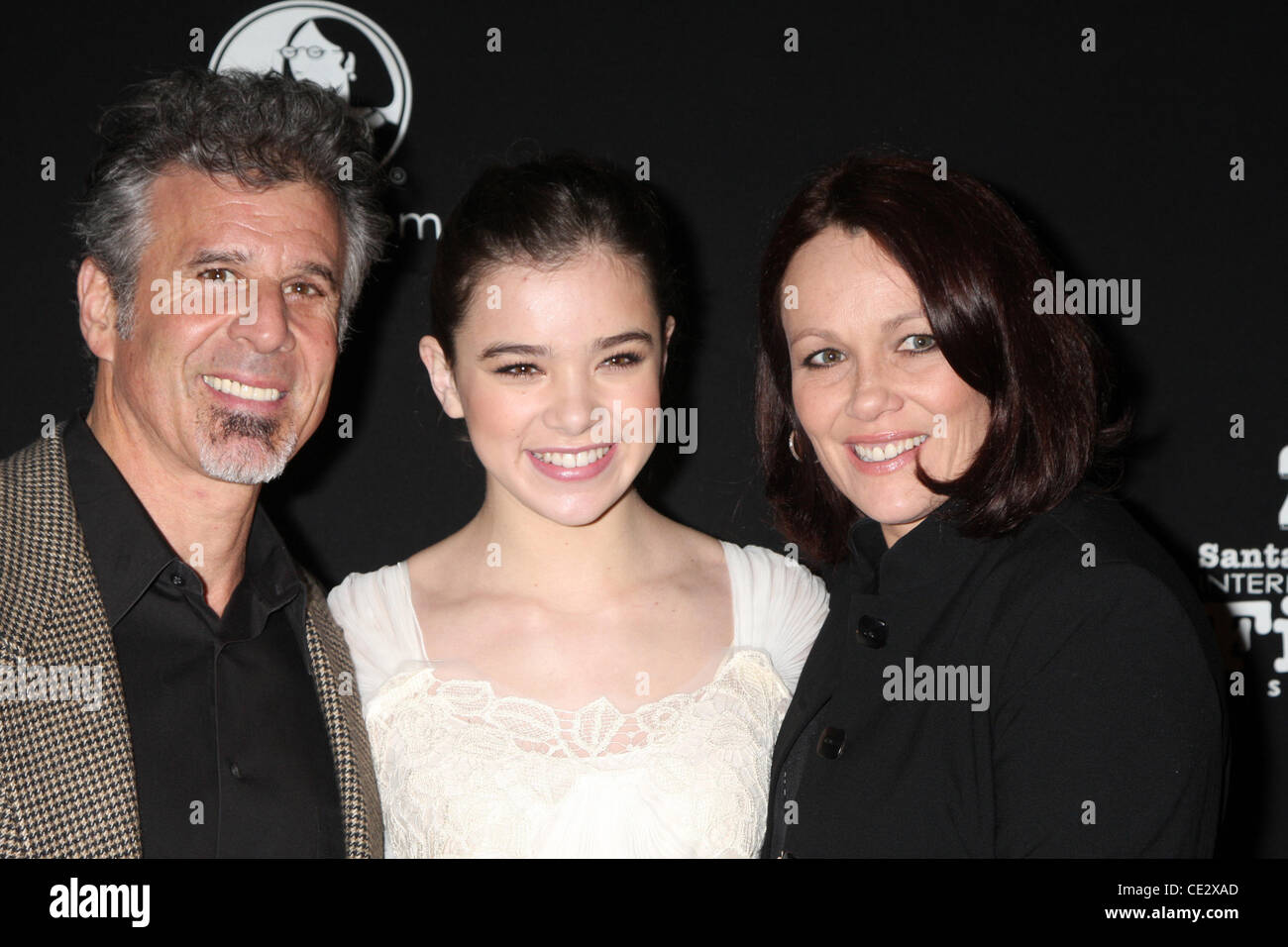 Hailee Steinfeld and her parents Pete Steinfeld and Cheri Steinfeld