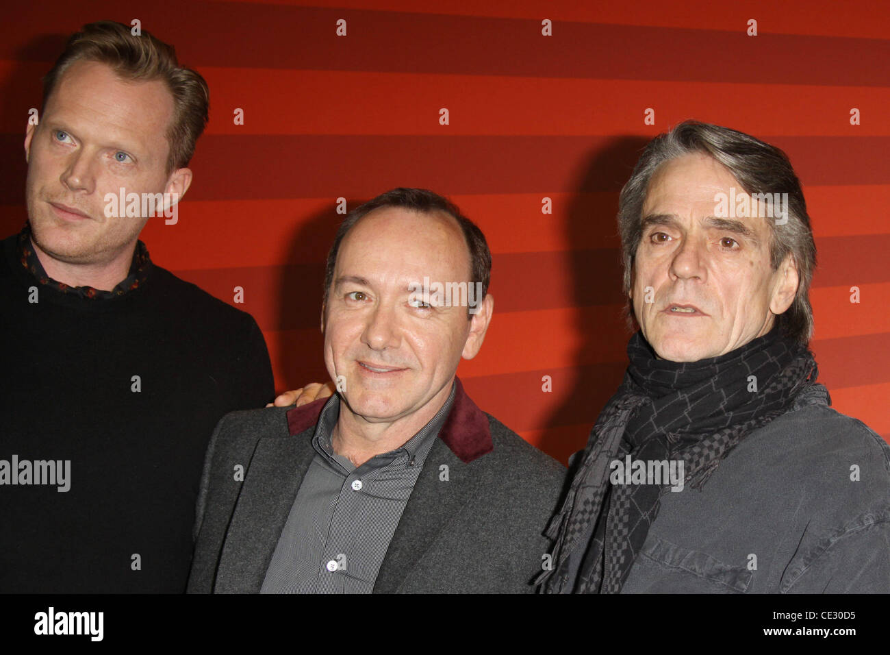 Paul Bettany, Kevin Spacey and Jeremy Irons 61st Berlin International