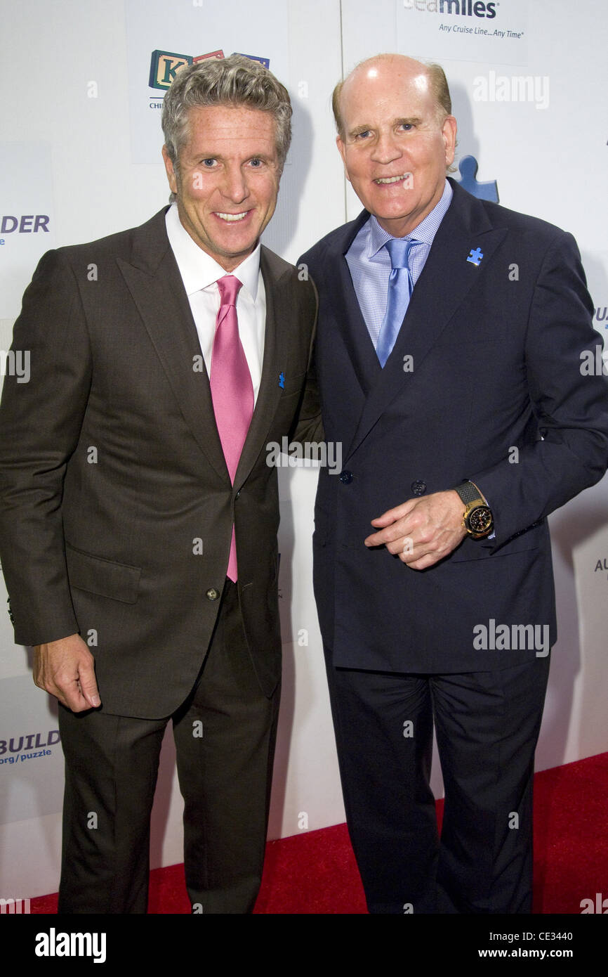 Donny Deutsch and Bob Wright Autism Speaks to Wall Street: Fourth Annual Celebrity Chef Gala at the Cipriani Wall St. New York City, USA - 04.10.10 Stock Photo
