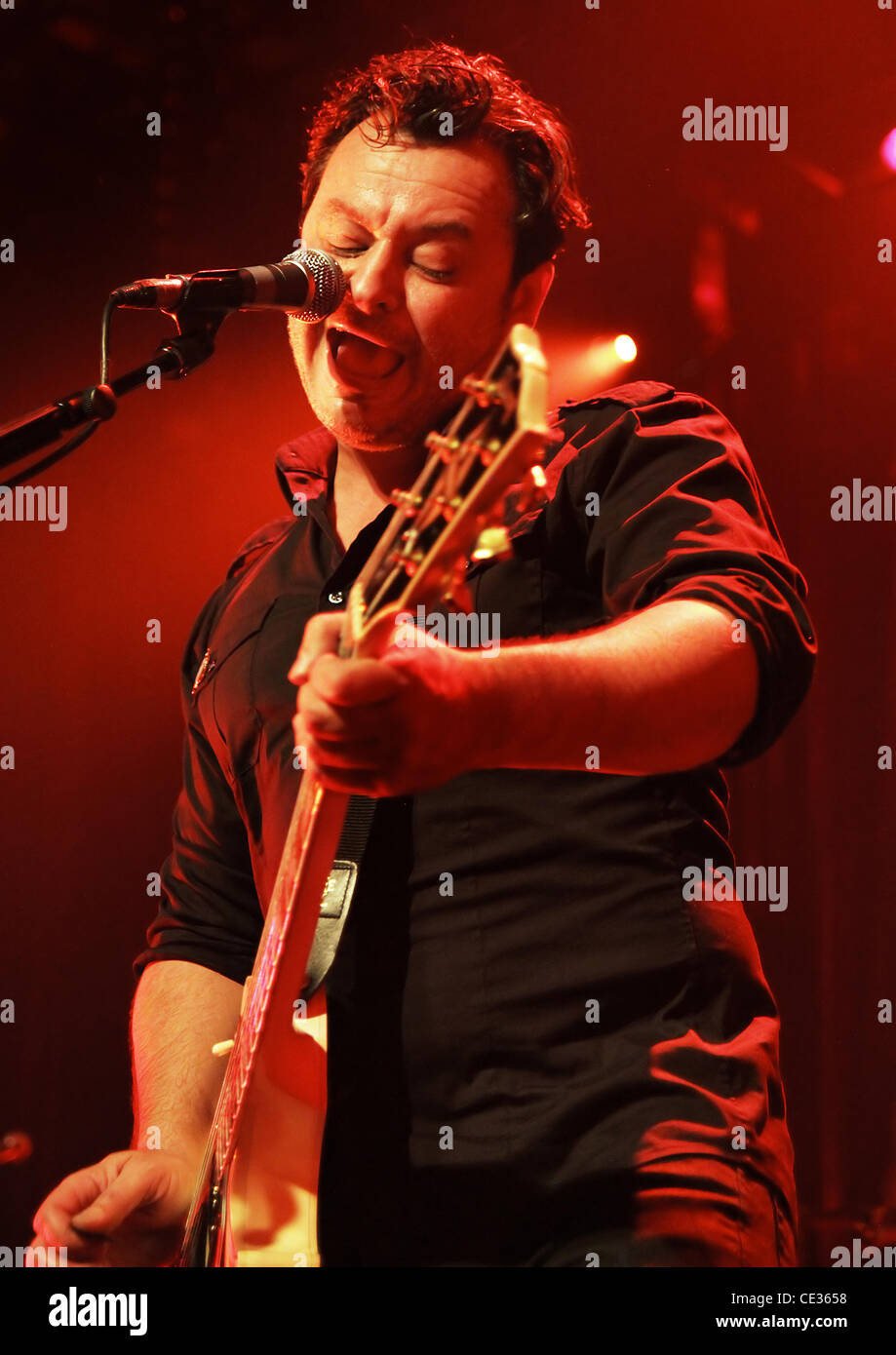 James Dean Bradfield The Manic Street Preachers performing at Liverpool University London