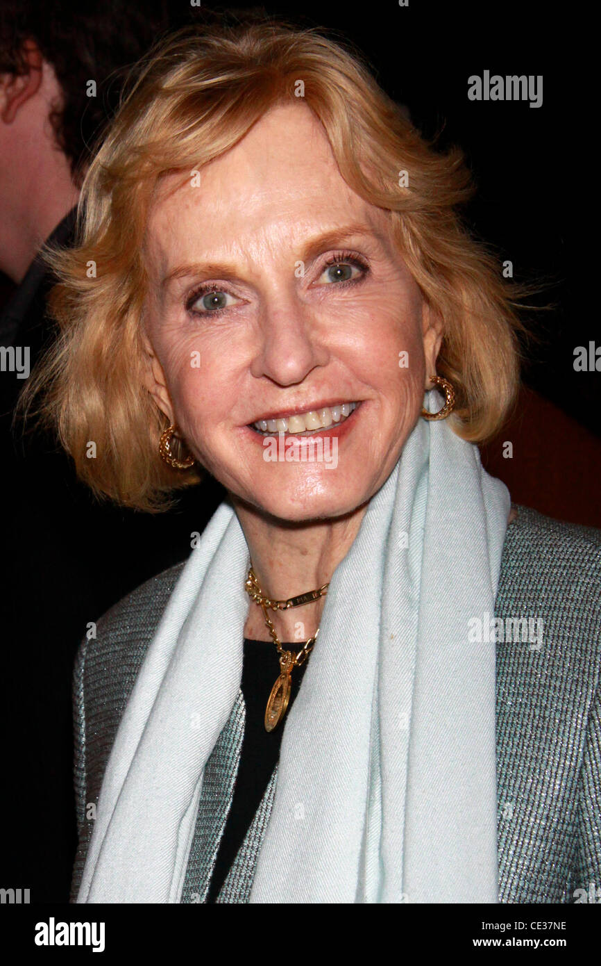 Pia Lindstrom Opening night of the Broadway production of 'David Mamet's A Life In the Theatre' at the Schoenfeld Theatre - Arrivals.  New York City, USA - 12.10.10 Stock Photo
