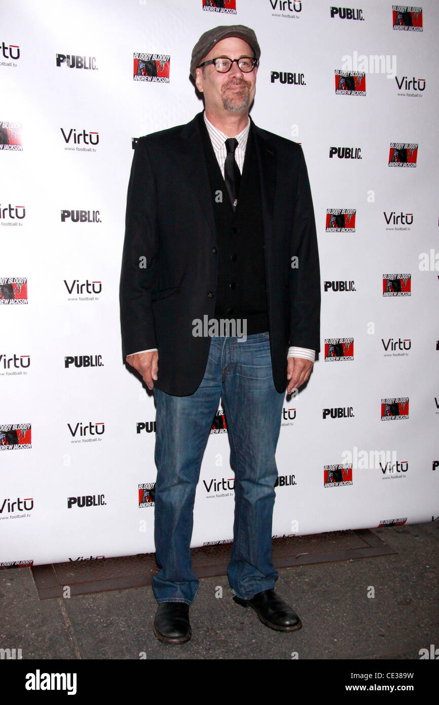 Terry Kinney Opening night of the Broadway musical production of 'Bloody Bloody Andrew Jackson' at the Bernard B. Jacobs Theatre - Arrivals.  New York City, USA - 13.10.10 Stock Photo
