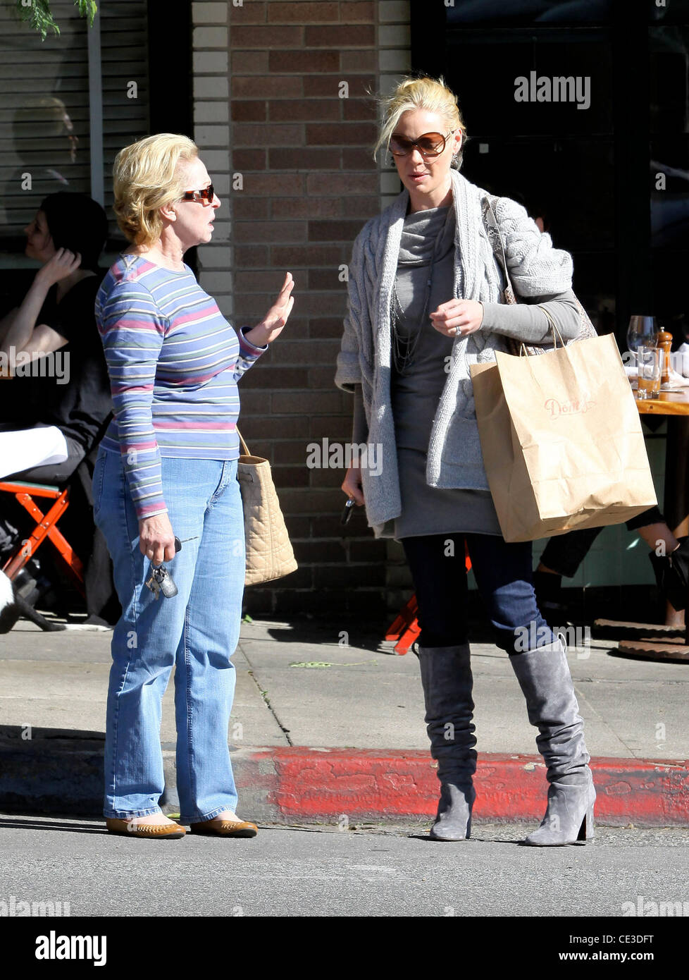 Nancy Heigl and Katherine Heigl Katherine Heigl has an animated