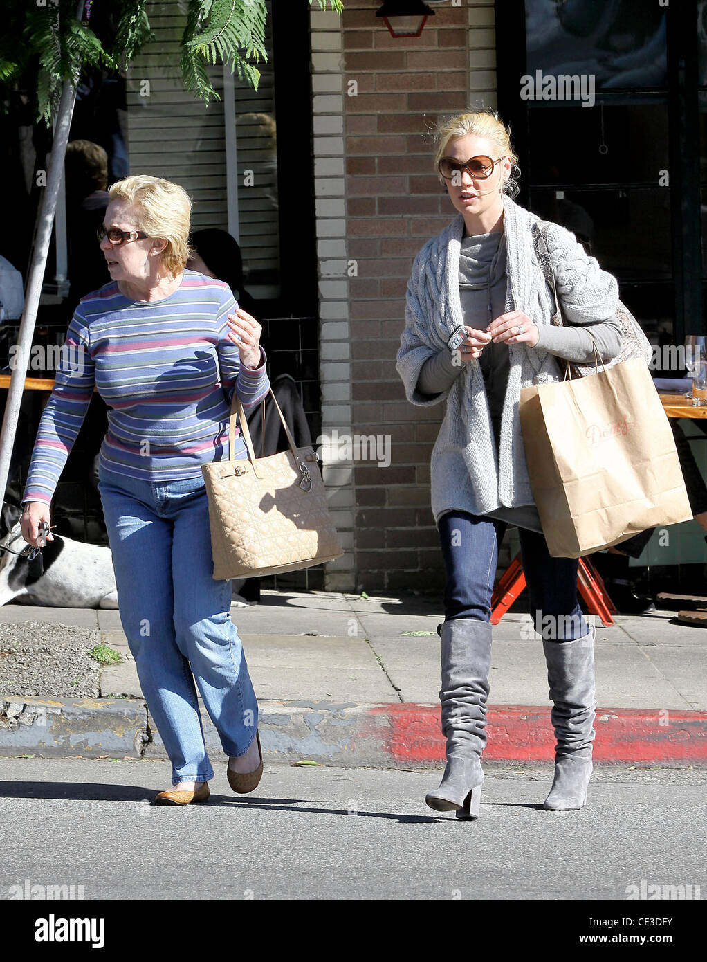 Nancy Heigl and Katherine Heigl Katherine Heigl has an animated