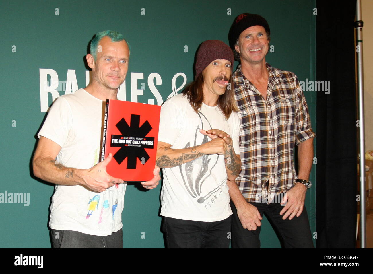 ... Anthony Kiedis and Chad Smith Red Hot Chili Peppers promote their new book 'The Red Hot Chili Peppers: An Oral/Visual History' at The Grove in Hollywood ...