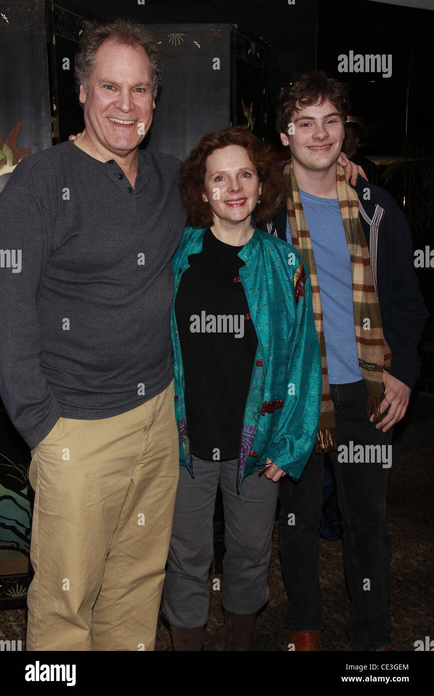 Jay O. Sanders, Maryann Plunkett and their son Jamie Sanders The