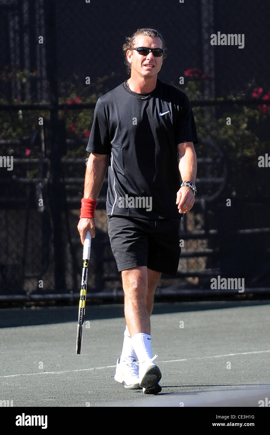 Gavin Rossdale Media day before the Chris Evert / Raymond James Pro-Celebrity Tennis Classic Pro-Am at the Boca Raton Resort and Club Boca Raton, Florida - 05.11.10 Stock Photo