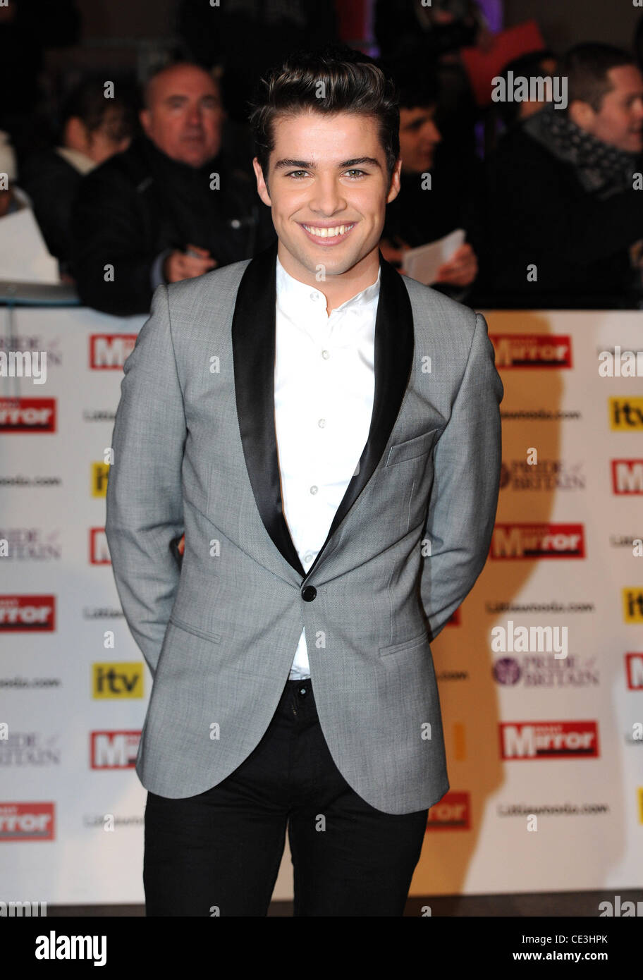 Joe McElderry Pride of Britain Awards held at the Grosvenor House