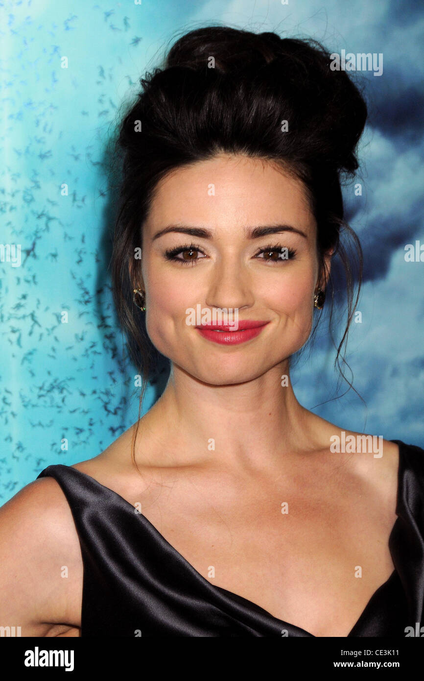 Crystal Reed Los Angeles premiere of 'Skyline' held at Regal Cinemas L ...