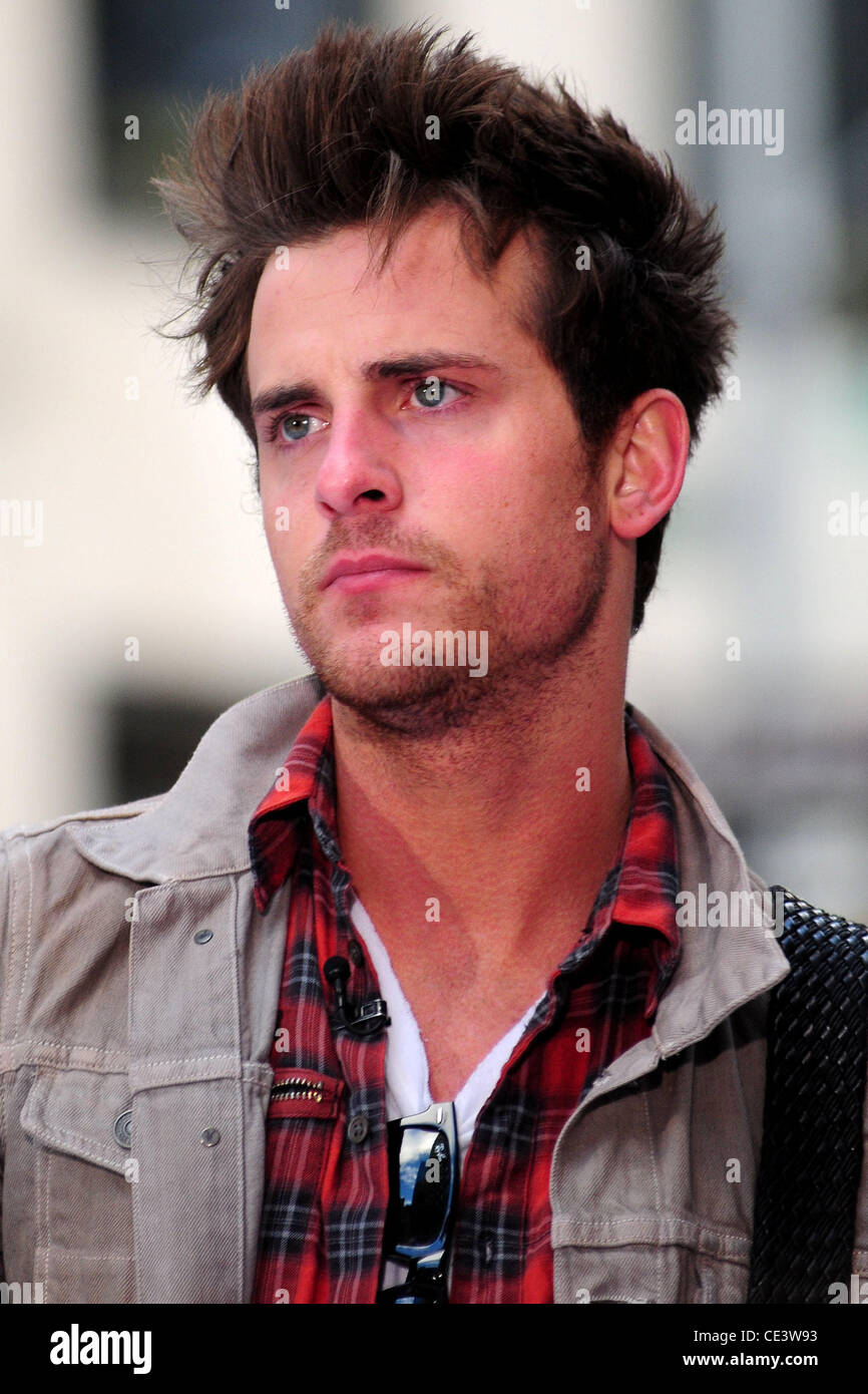 Jared Followill Kings of Leon performing live at Rockefeller Center as