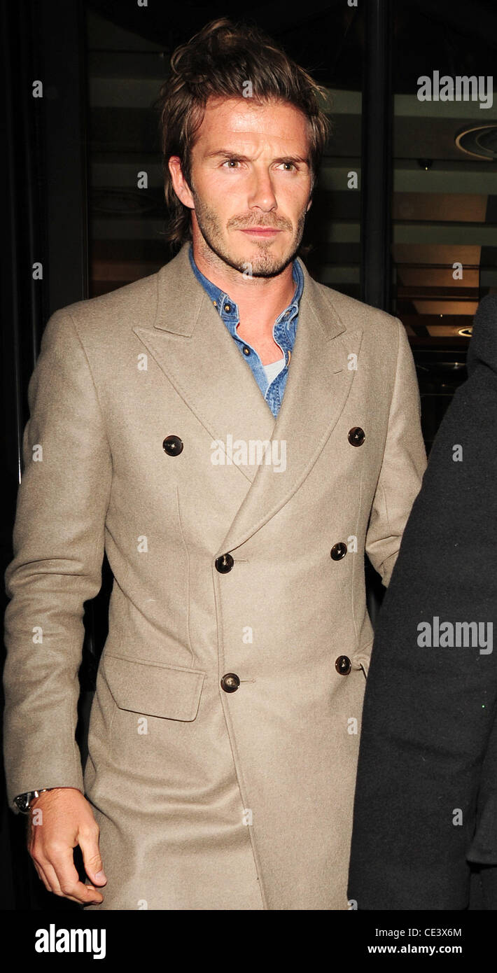 David Beckham Beige Blazer