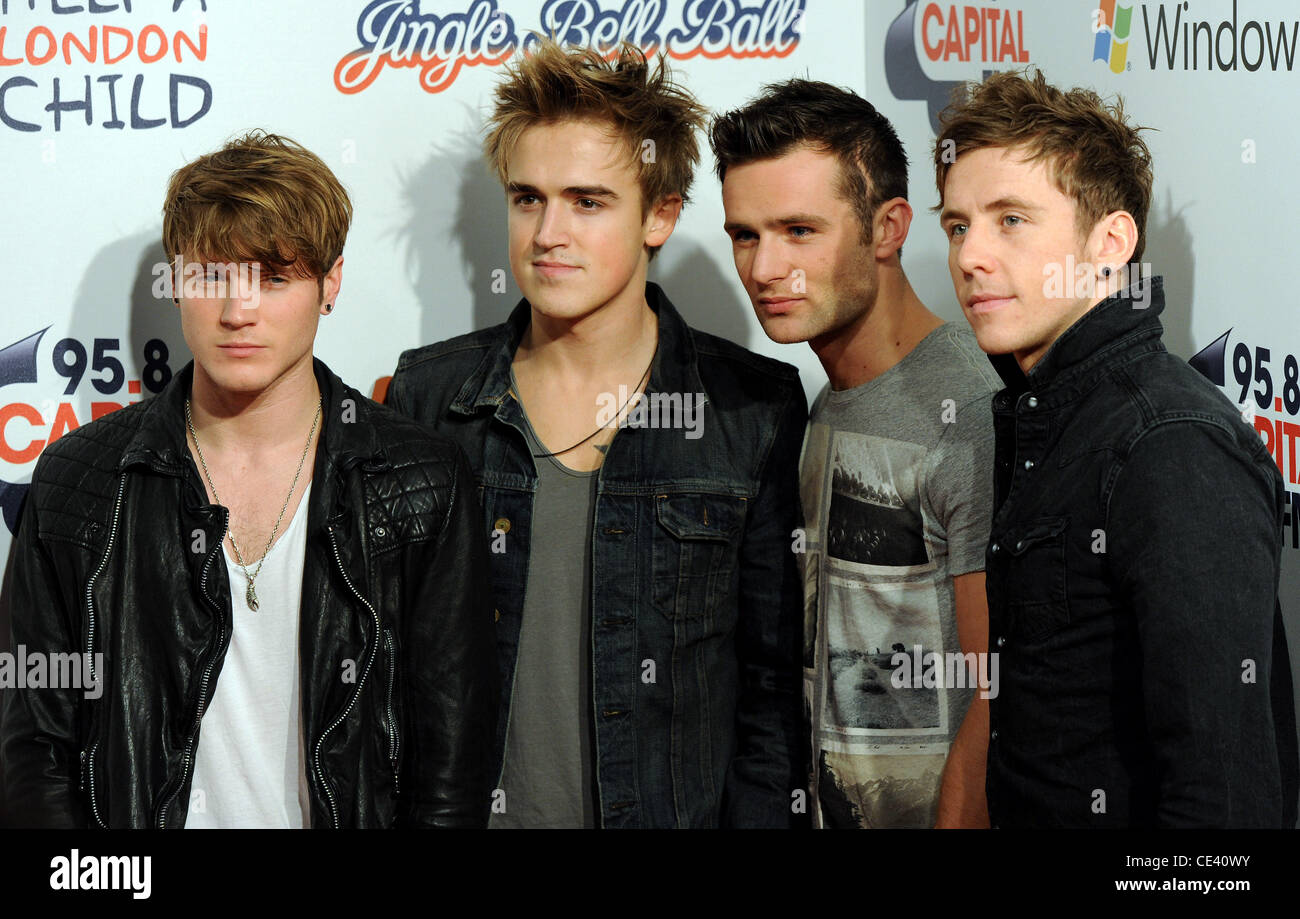 McFly Jingle Bell Ball held at The O2 Arena. London, England - 04.12.10 ...