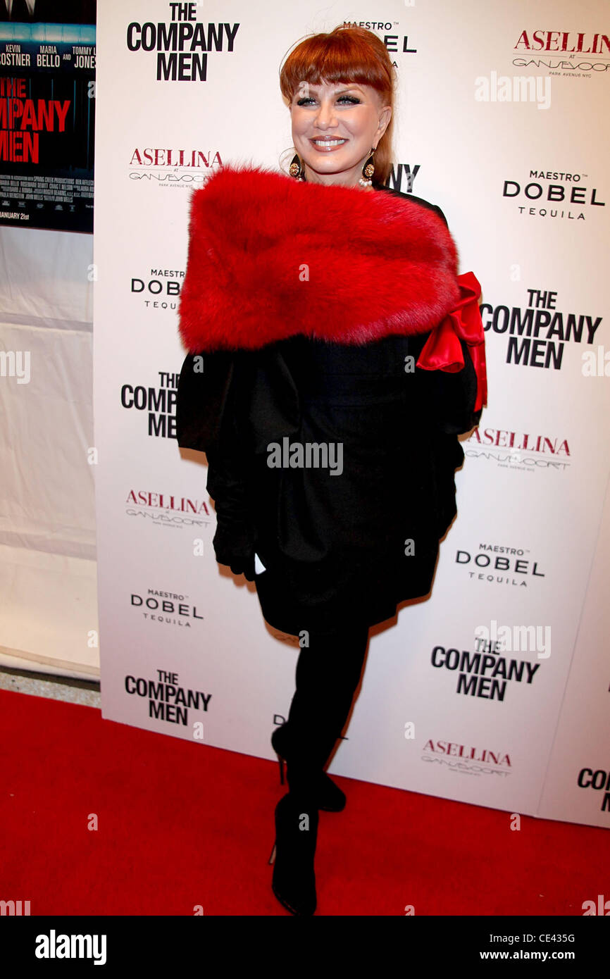 Georgette Mosbacher Screening of the new film 'The Company Men' at The Paris Theatre - Arrivals New York City, USA - 08.12.10 Stock Photo