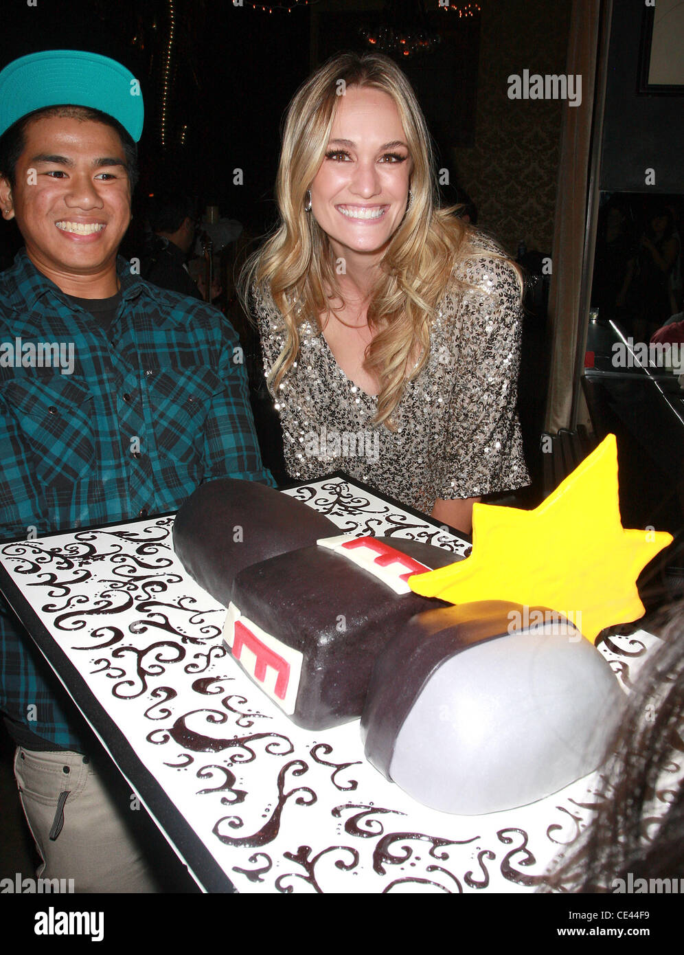 E! News correspondent Ashlan Gorse celebrates her 30th birthday at Las
