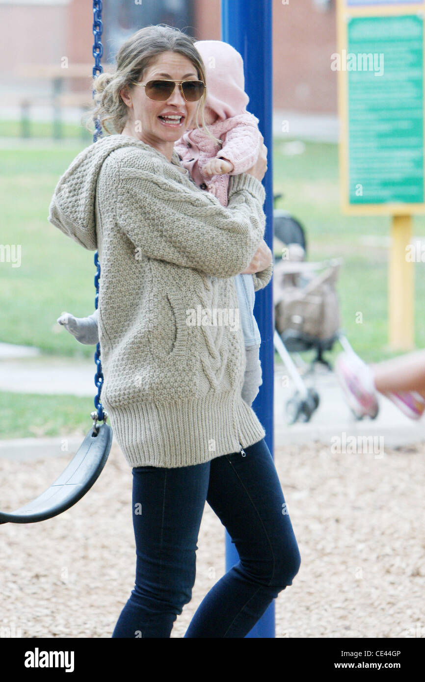 Rebecca gayheart takes her daughter hi-res stock photography and images