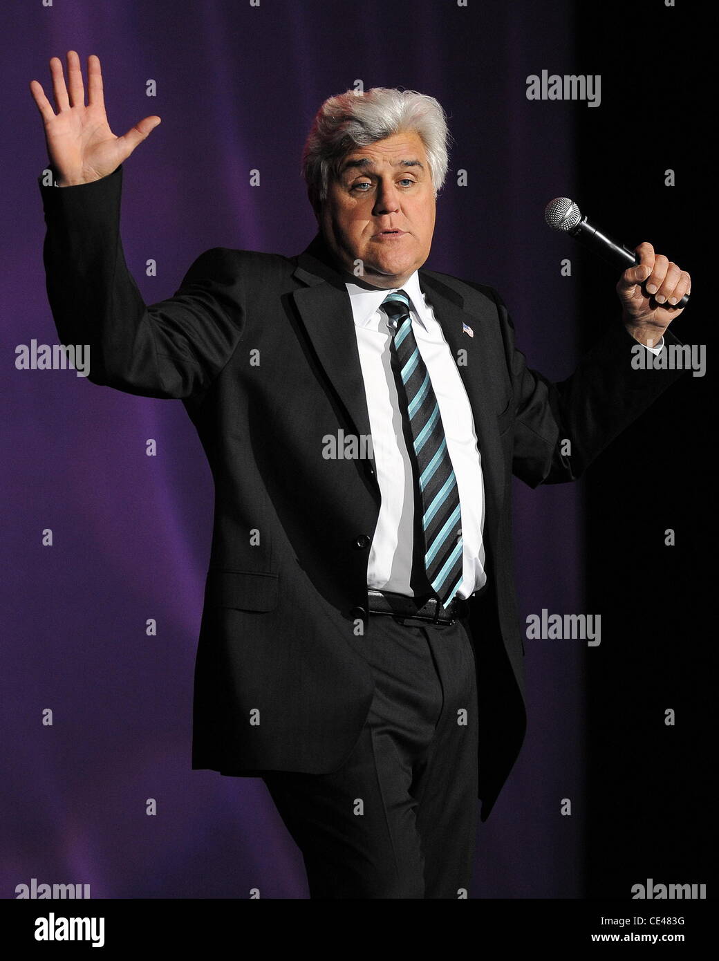 Jay Leno performs at the Seminole Hard Rock Hotel and Casino's 'Hard